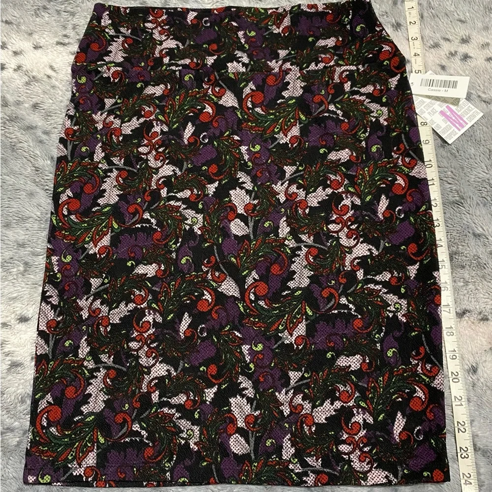 CLOSET CLEAR OUT ON ALL LULAROE MAKE AN OFFER BUNDLE NWT MEDIUM FLORAL HIGHWAIST - Picture 8 of 8
